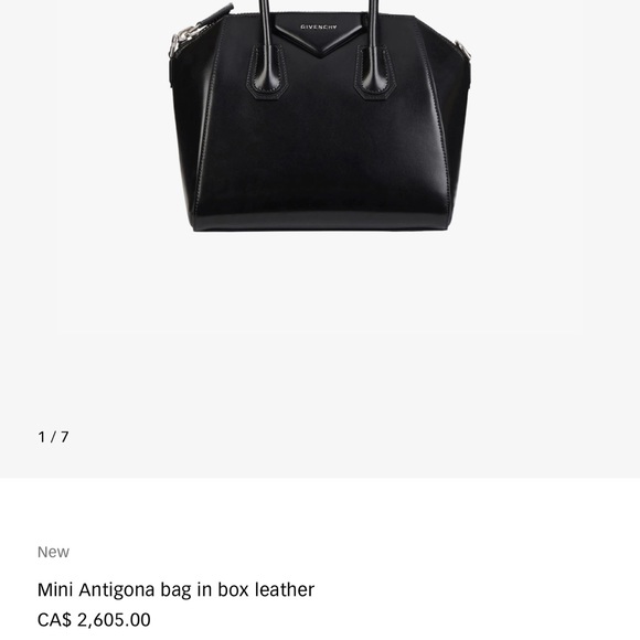 Givenchy Mini Antigona bag - beautiful blue - Picture 2 of 5